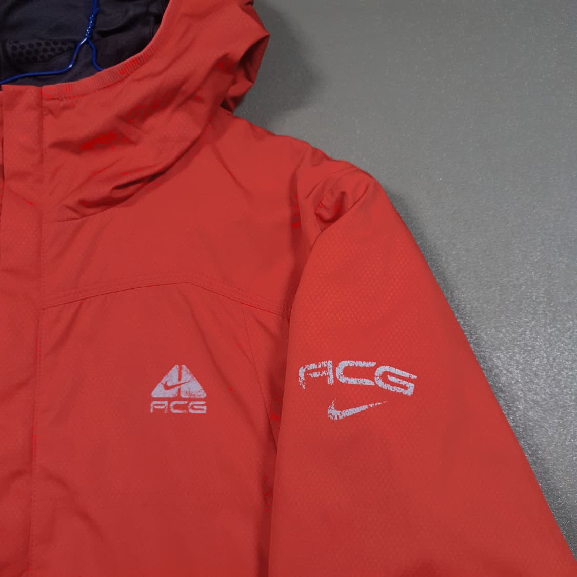 M (95) 나이키 ACG 클리마핏 후드 바람막이 자켓 레드 고프코어 상품이미지2