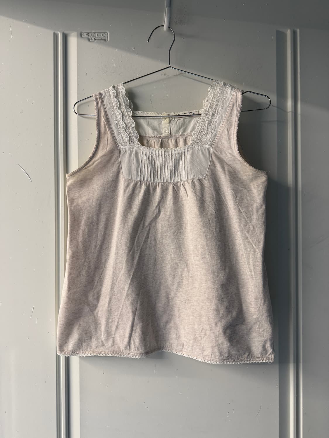 일본빈티지 레이스 나시 가디건 세트 상품이미지5