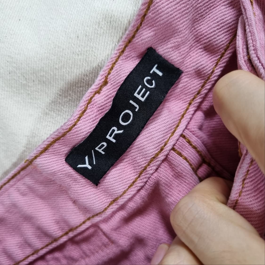 ( 30인치 ) 와이프로젝트 핑크 데님 팬츠 상품이미지5