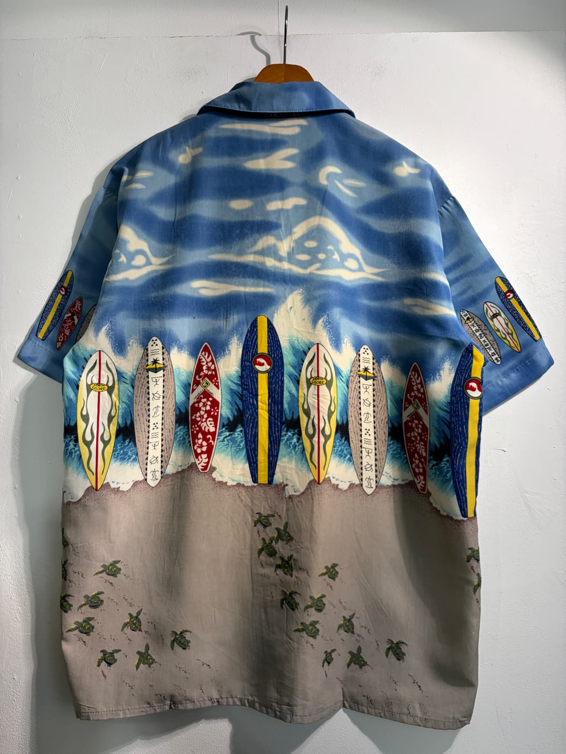 만원샵) 서핑 빈티지 반팔 셔츠  C269 상품이미지2