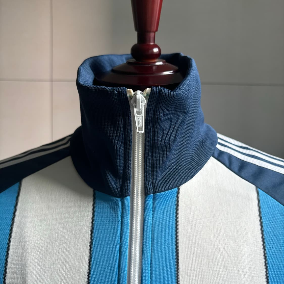 아디다스 트랙탑 자켓 블루/화이트 (레어 컬러+디자인) 상품이미지5