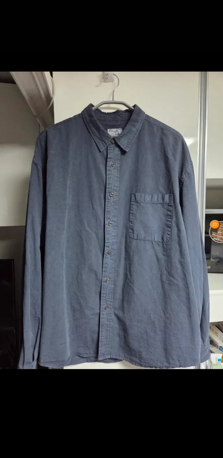 러프사이드 스펀지 스폰지 다잉셔츠 네이비 상품이미지3