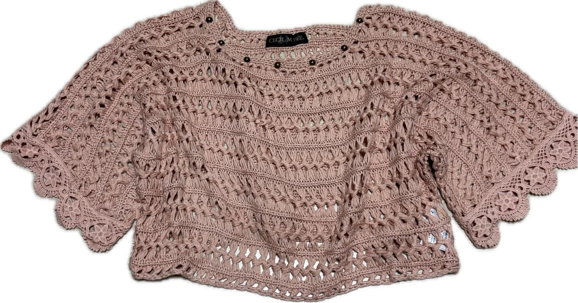 빈티지 세실맥비 크로셰 니트 상품이미지1