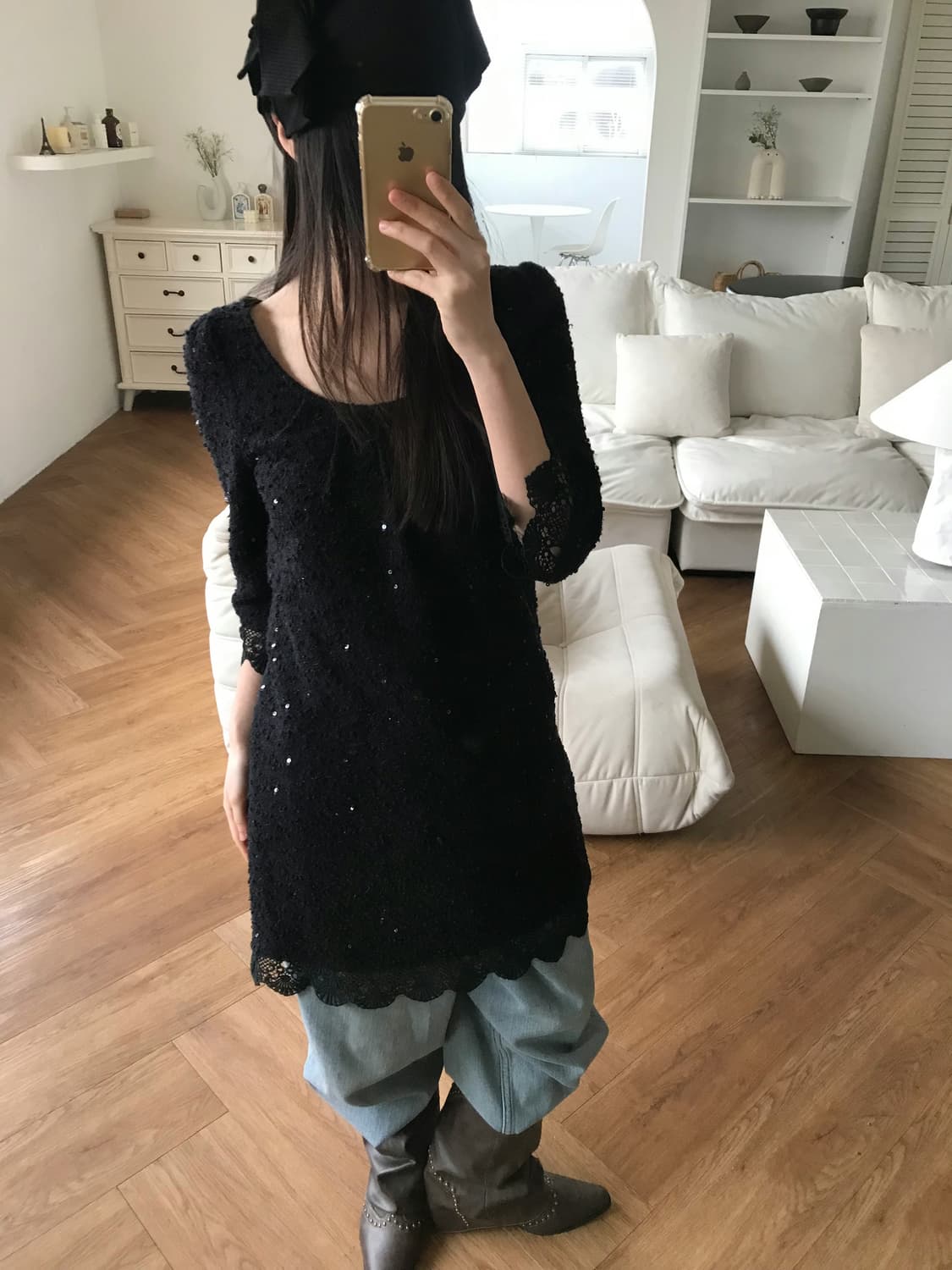 vintage black one-piece 상품이미지1