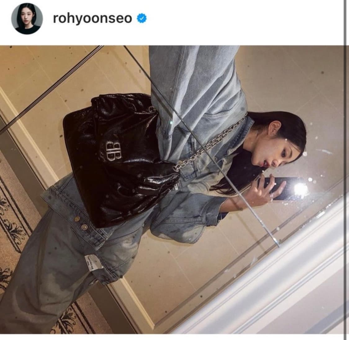 발렌시아가 모나코백 미디움 (노윤서/문별가방) 상품이미지2