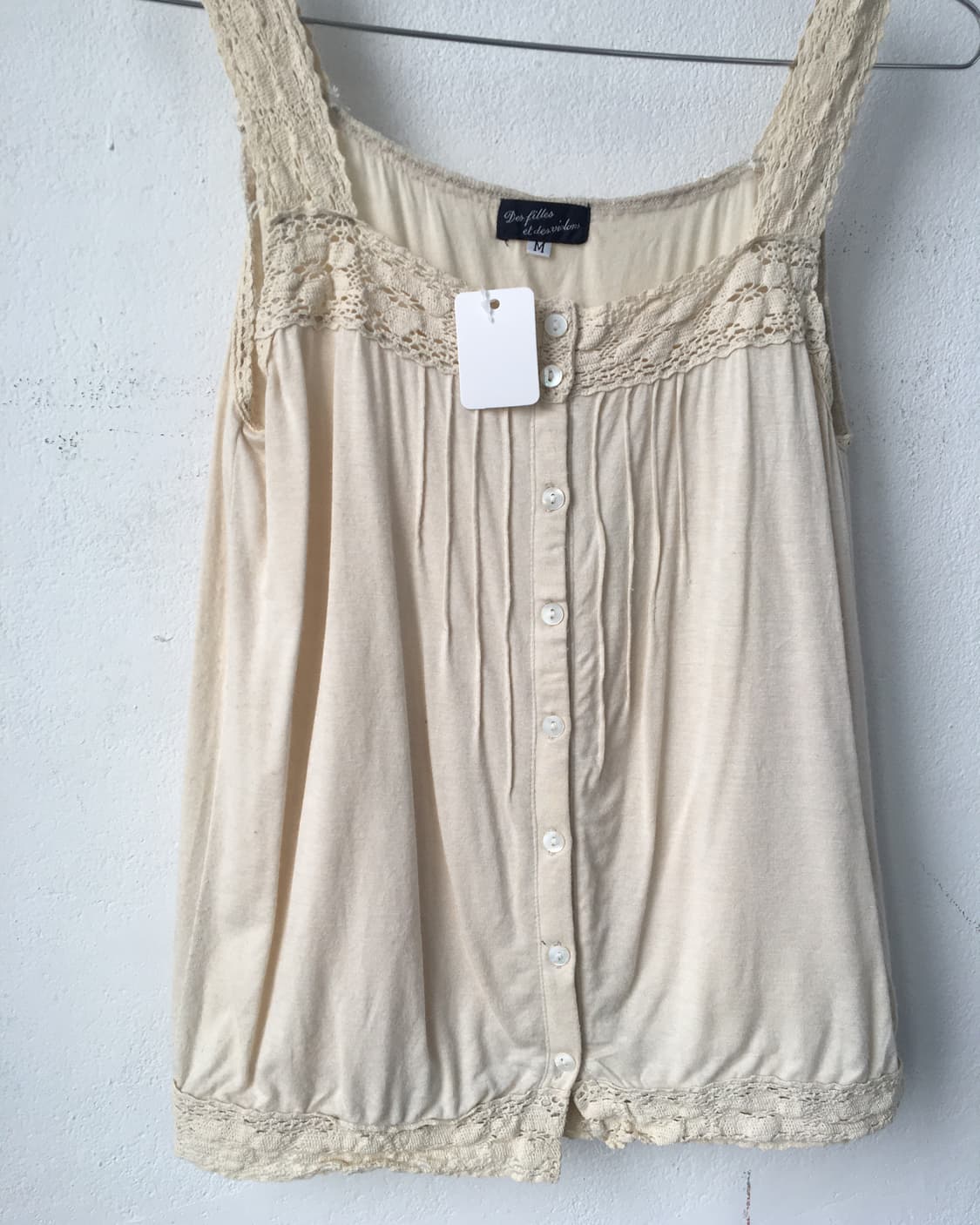 Crochet trimming sleeveless 상품이미지4