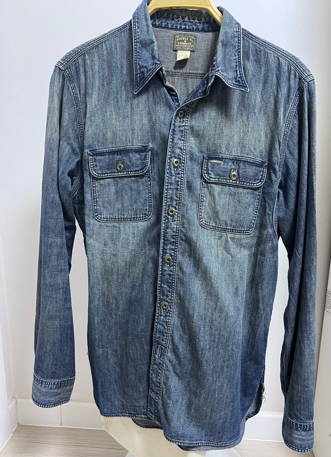 RRL 데님워크셔츠 M사이즈 상품이미지1