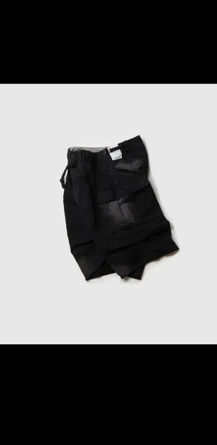 택보유) 비헤비어 밀 하프 팬츠 블랙 MIL HALF PANTS 상품이미지1