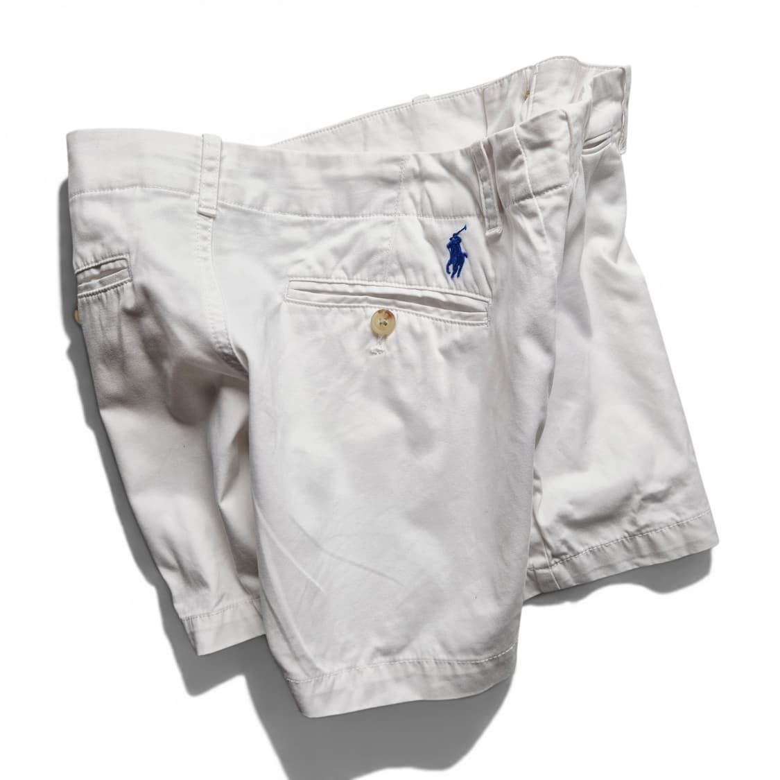 [30] 폴로 랄프로렌 치노 숏팬츠 화이트 상품이미지1