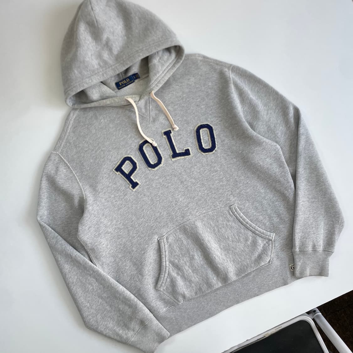 Polo 폴로 랄프로렌 신형 polo 멜란지그레이 후드티 상품이미지2