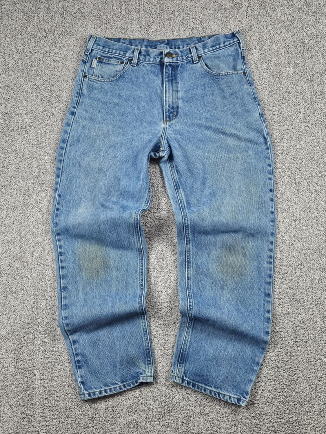 칼하트 라이트 데님 워크 팬츠 ( 36 X 30 ) / 10056 상품이미지1