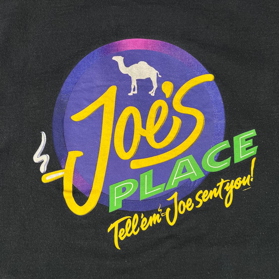 빈티지 카멜 Joe's Place 반팔티 상품이미지5