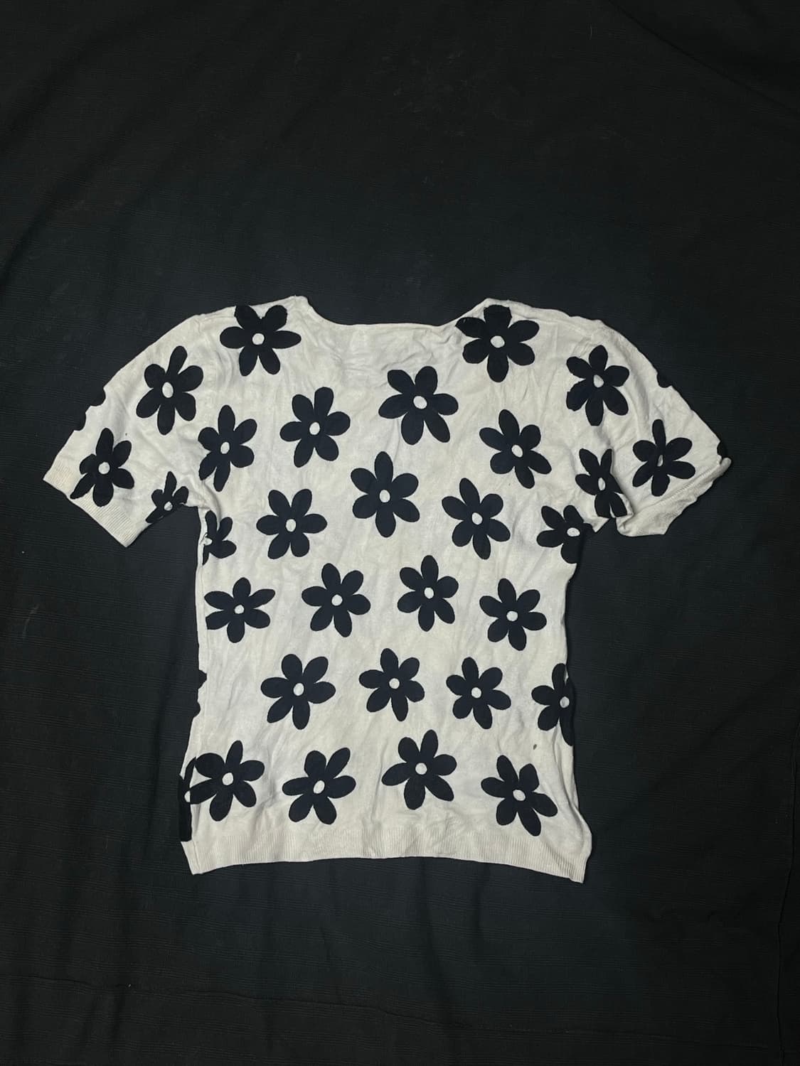 JPN Daisy knit t-shirt 상품이미지3