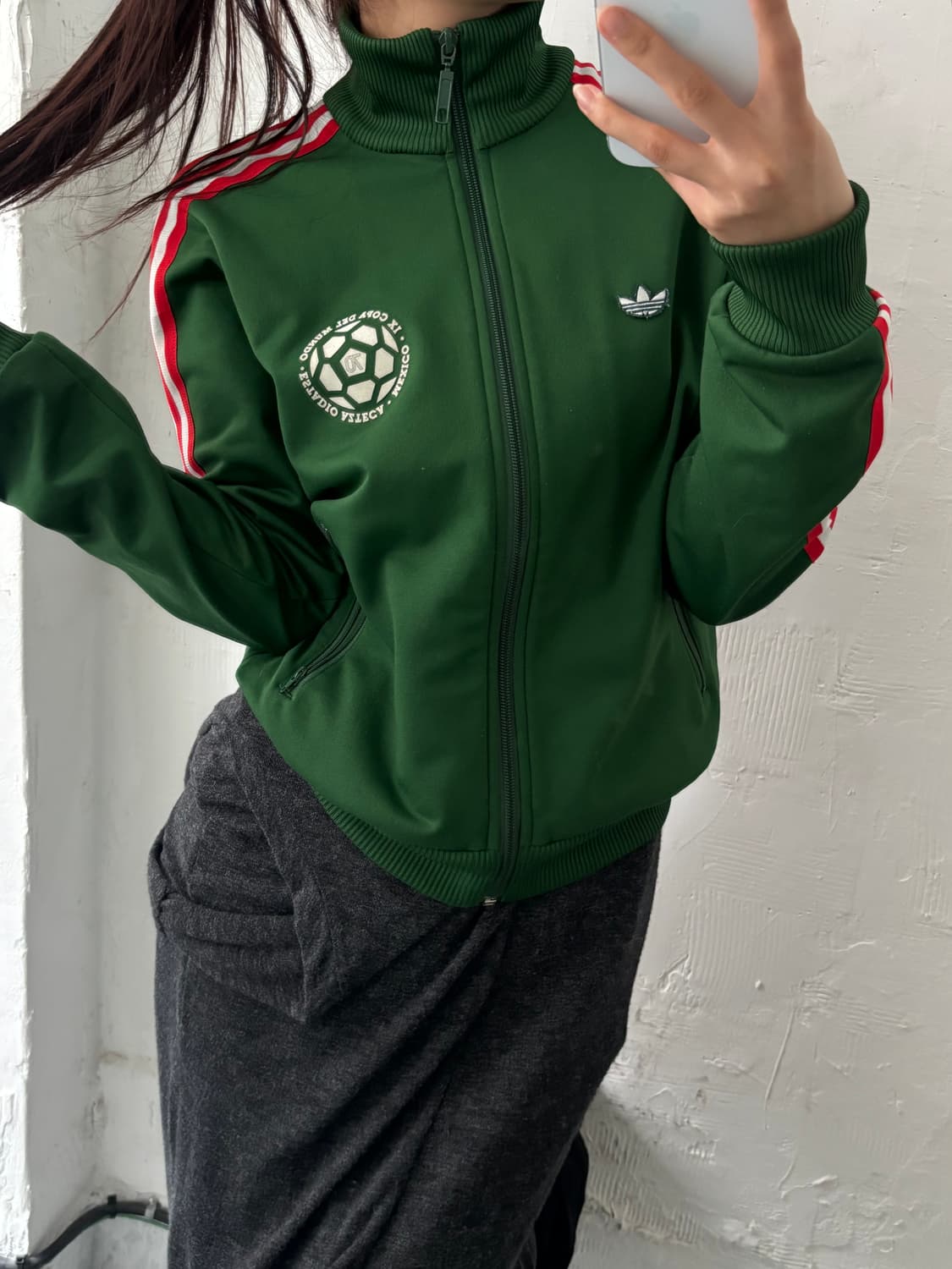 Adidas 아디다스 멕시코 그린 트랙탑 상품이미지1