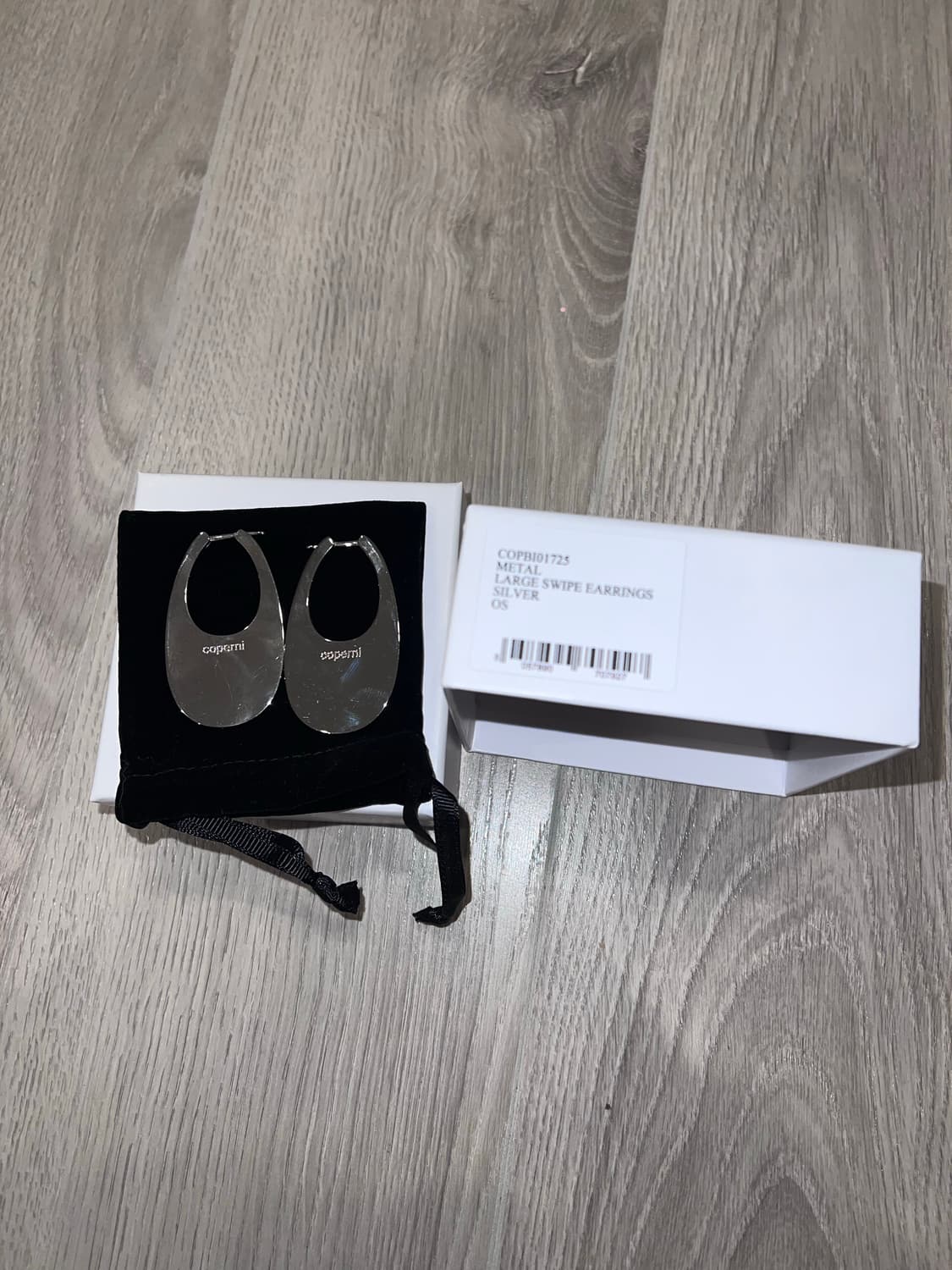 코페르니 실버 이어링 상품이미지2