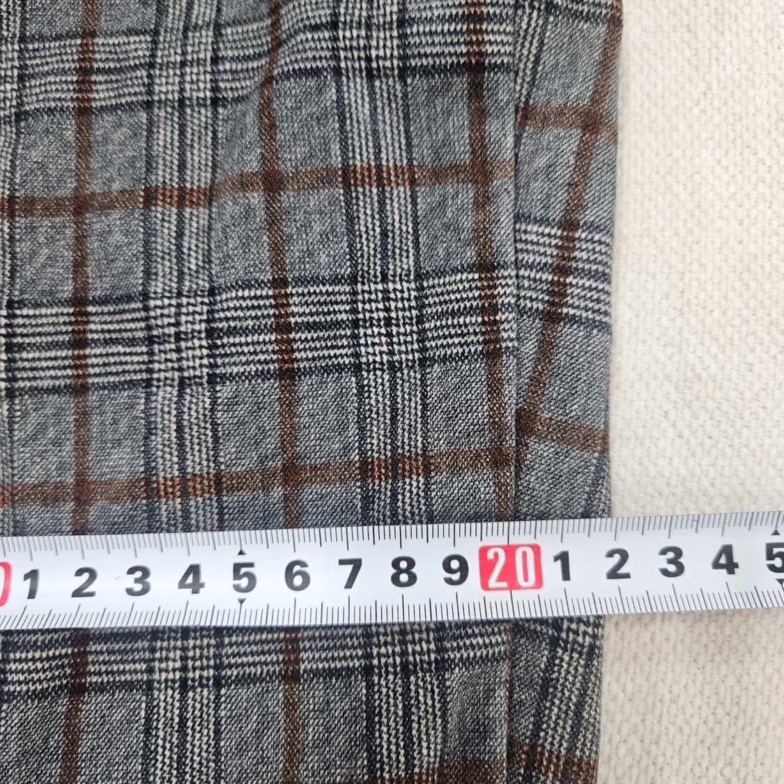 55 빈티지 체크패턴 바지 0602Y 상품이미지6