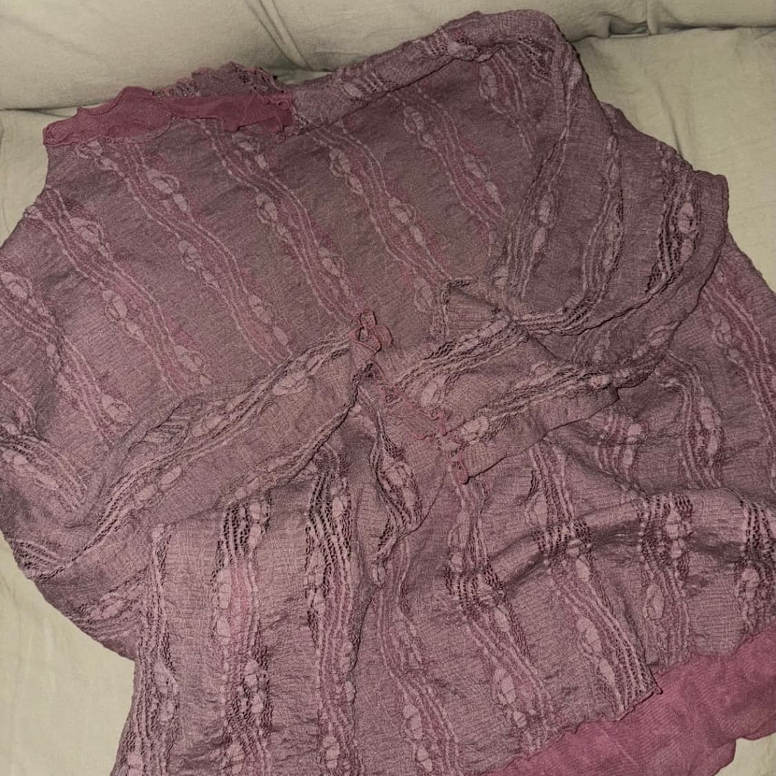 JPN Vintage 페어리 오리엔탈 5부 레이스티 상품이미지3