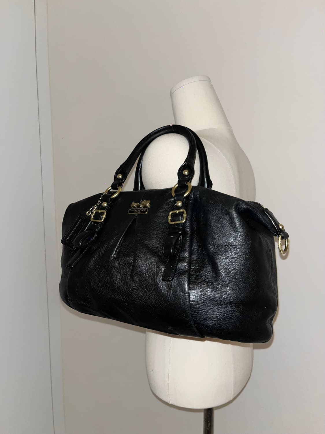 📦Coach All Black Basic shoulder bag 상품이미지2