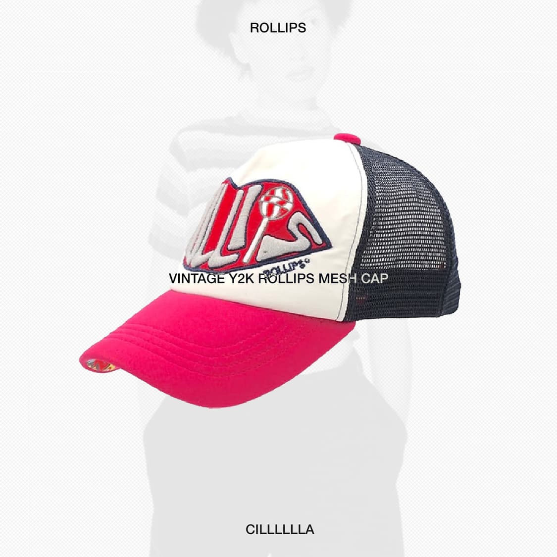 VINTAGE Y2K 빈티지 롤립스 메쉬캡 상품이미지1