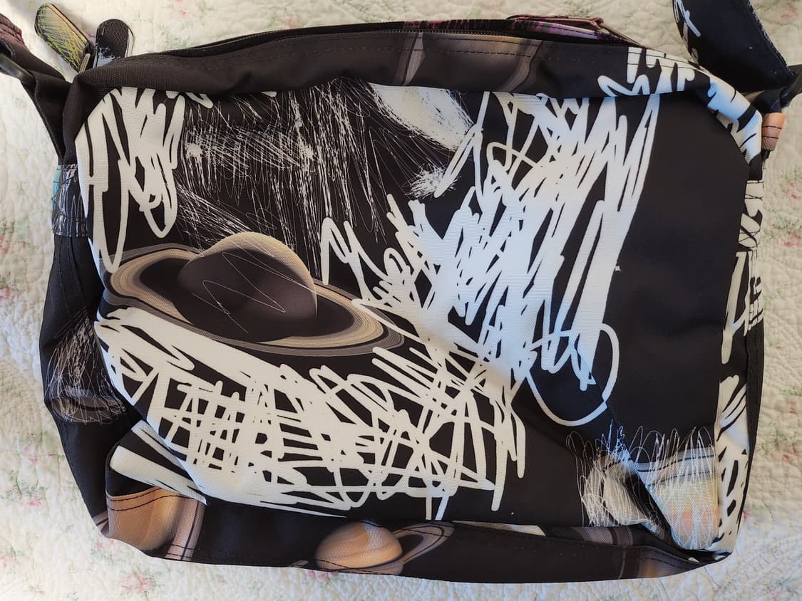 비비안 웨스트우드 x 이스트팩/크로스백 사첼 블랙 상품이미지3