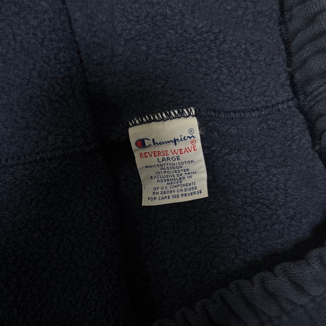 빈티지 90s 챔피온 리버스위브 스웻팬츠 네이비 상품이미지4