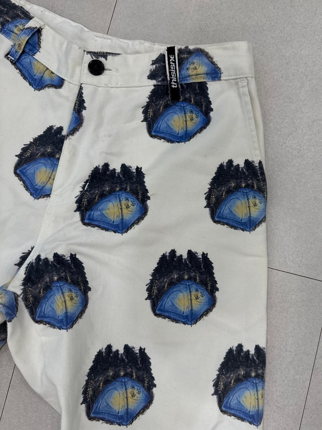 디스이즈네버댓 Thisisneverthat Blue Tepee Pant 상품이미지3