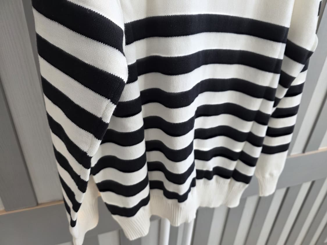 반집업 단가라 봄 니트 상품이미지5