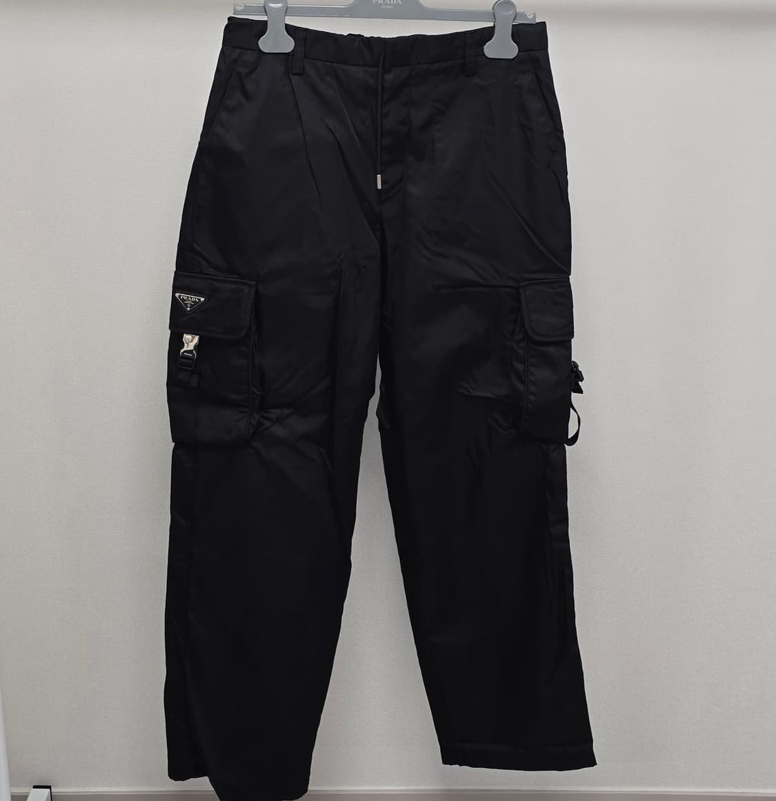 프라다 리나일론 와이드 카고 팬츠 바지 46사이즈 판매 상품이미지1