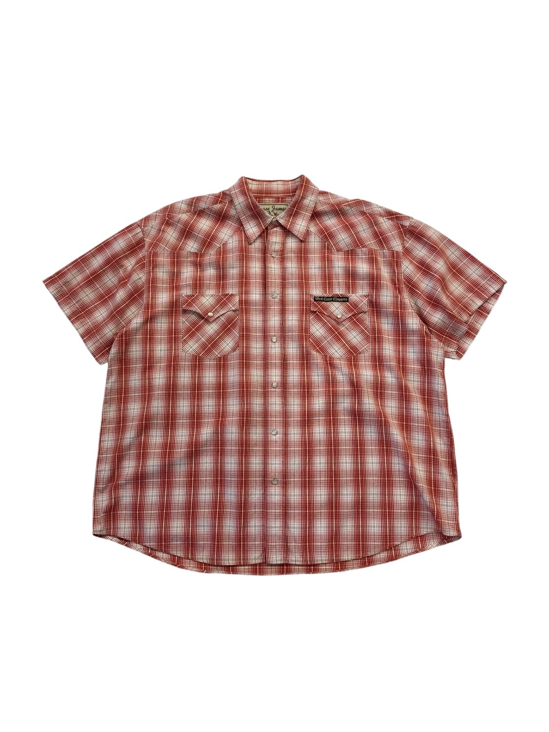 00s 웨스트 코스트 쵸퍼스 체크반팔셔츠 상품이미지1