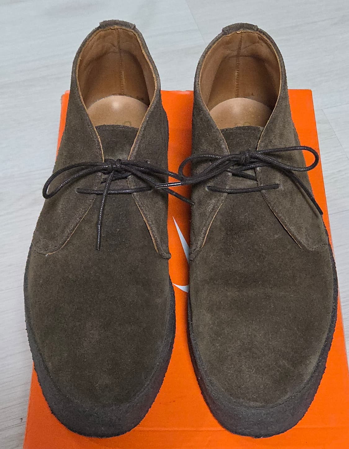 샌더스 처카 부츠 하이탑 초콜릿 상품이미지3