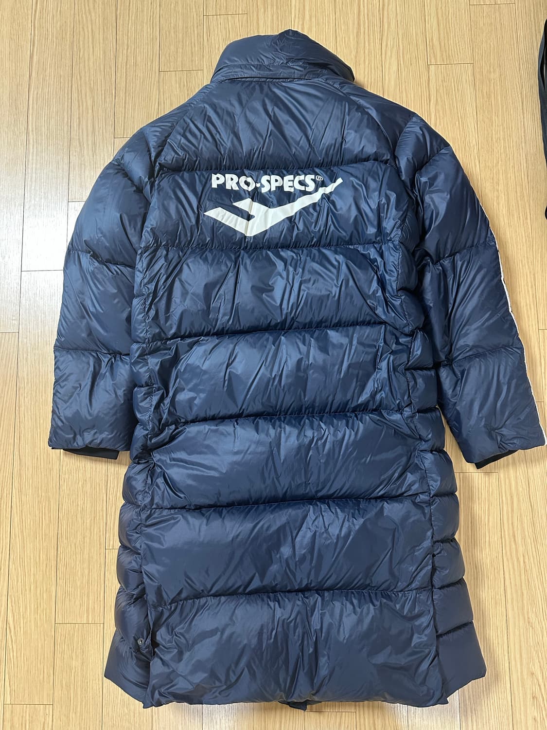 프로스팩스 덕 다운롱 패딩 네이비 상품이미지2