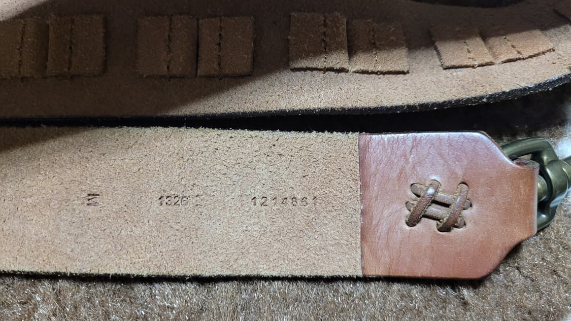 폴로 랄프로렌 통가죽 히피 스타일 벨트 상품이미지7