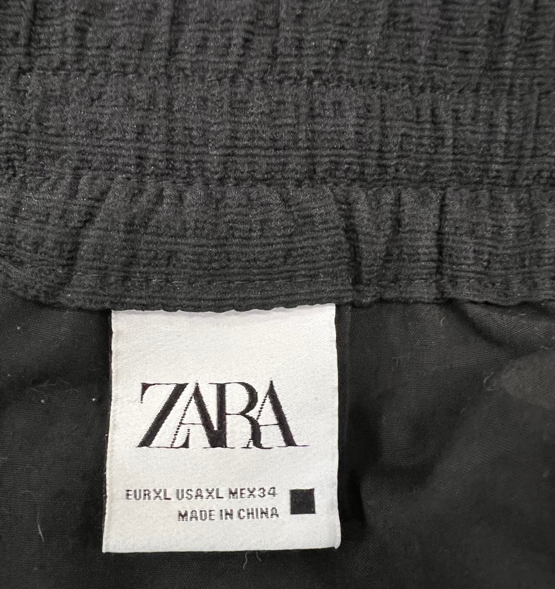 ZARA(자라) 밴딩지짐이 턱 디테일 여름바지 상품이미지7