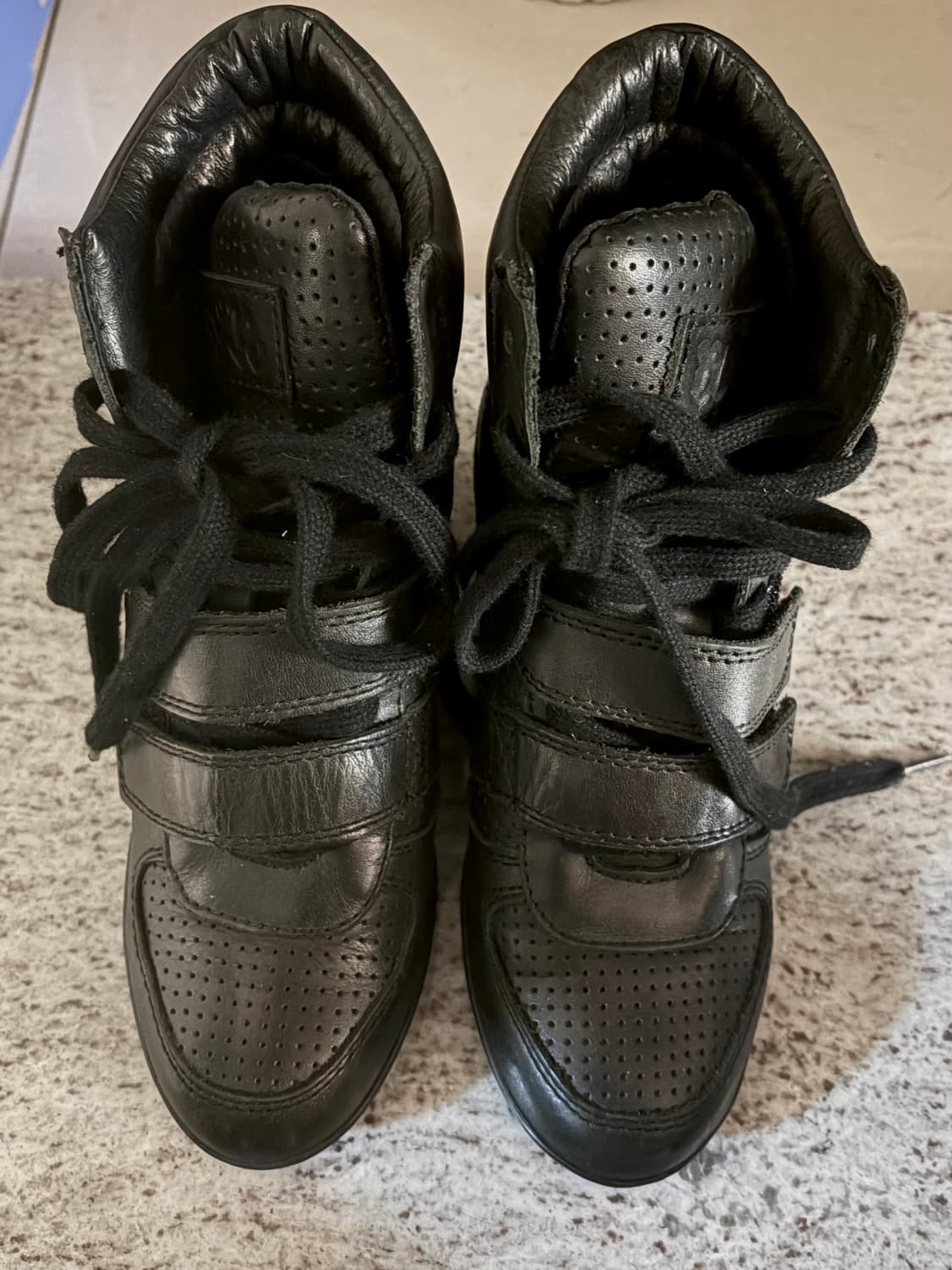 애쉬 웨지힐 블랙 240 EU37 상품이미지1