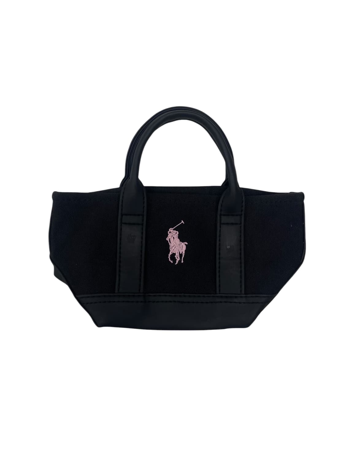 폴로 랄프로렌 블랙 미니 토트백 상품이미지1