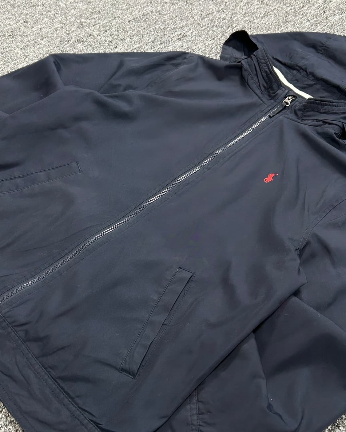 폴로 랄프로렌 네이비 폴리쉘 블루종 자켓  상품이미지2