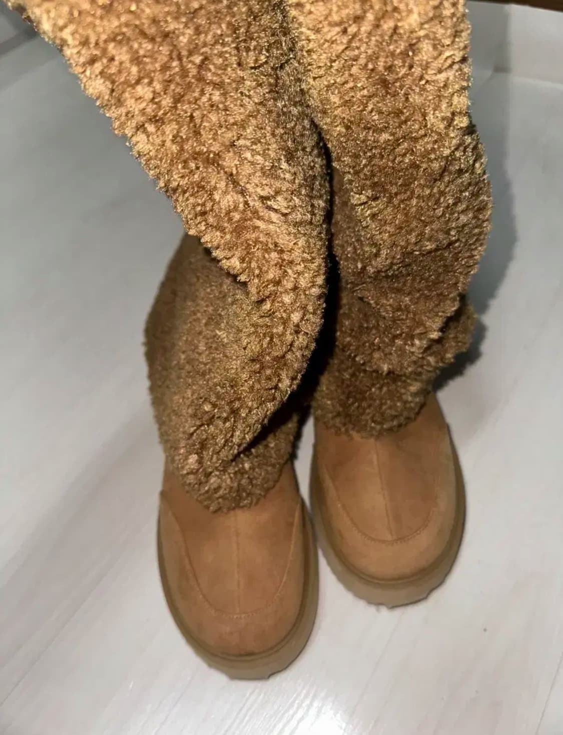 7|호 FUR LEG WARMER CHUNKY BOOTS 245 상품이미지2