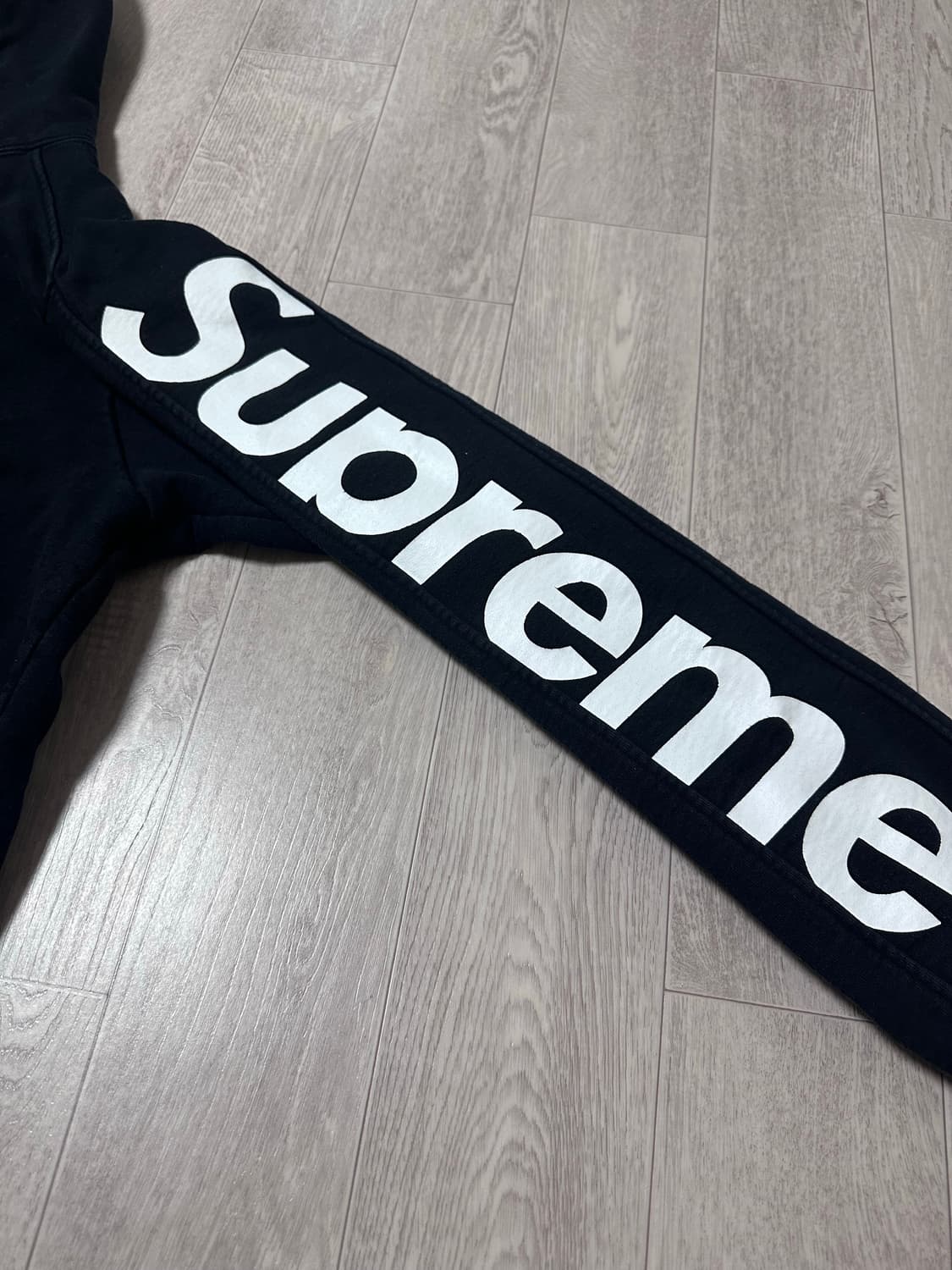 슈프림 사이드라인 로고 후드티 상품이미지4