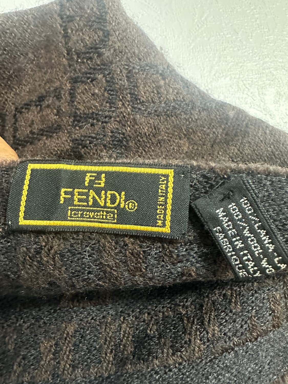 펜디 주카 머플러 90s 상품이미지2