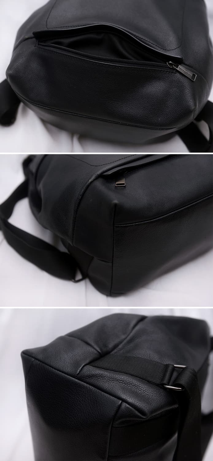 만다리나덕 사가도스 (SAC A DOS) 소프트 그레인 레더 백팩 상품이미지7