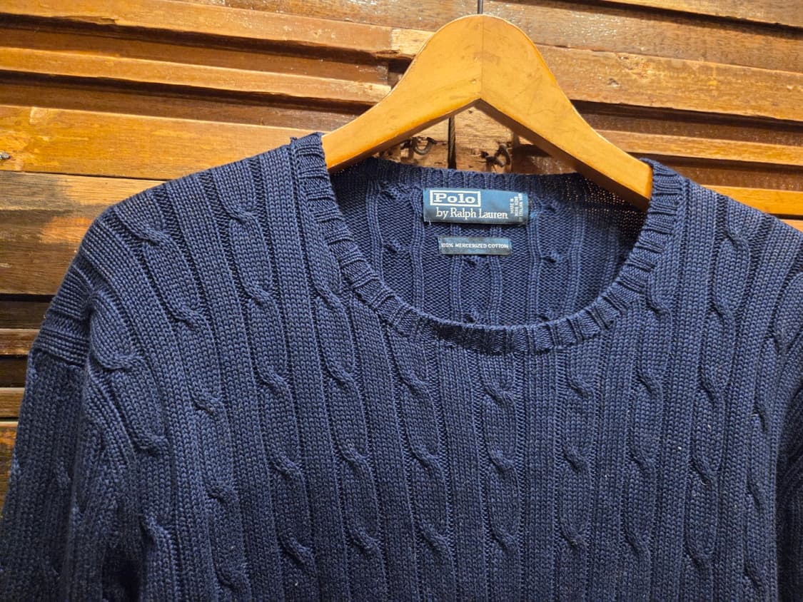 폴로랄프로렌 메르세라이즈드 케이블니트 상품이미지8