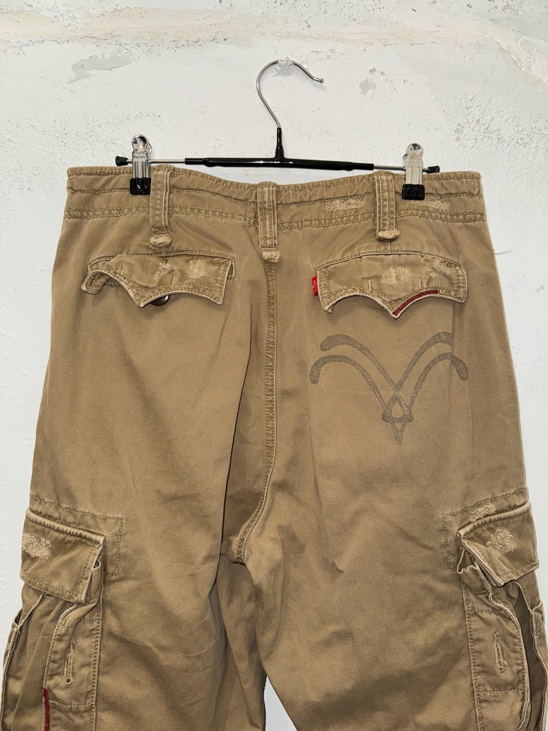 LEVIS 리바이스 베이지 데미지 카고팬츠 상품이미지6