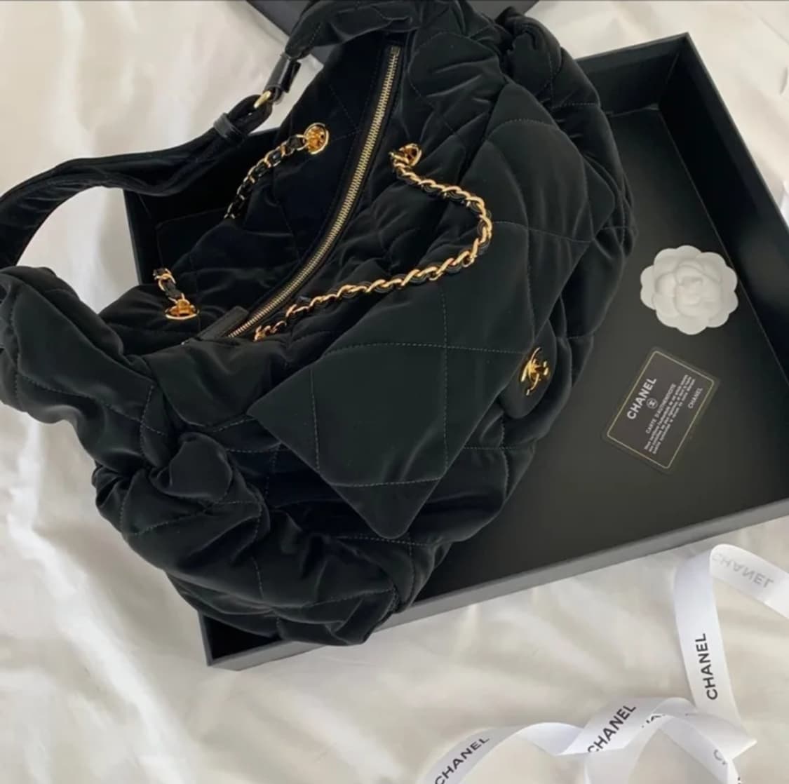 샤넬 볼링백 라지 새상품 상품이미지3