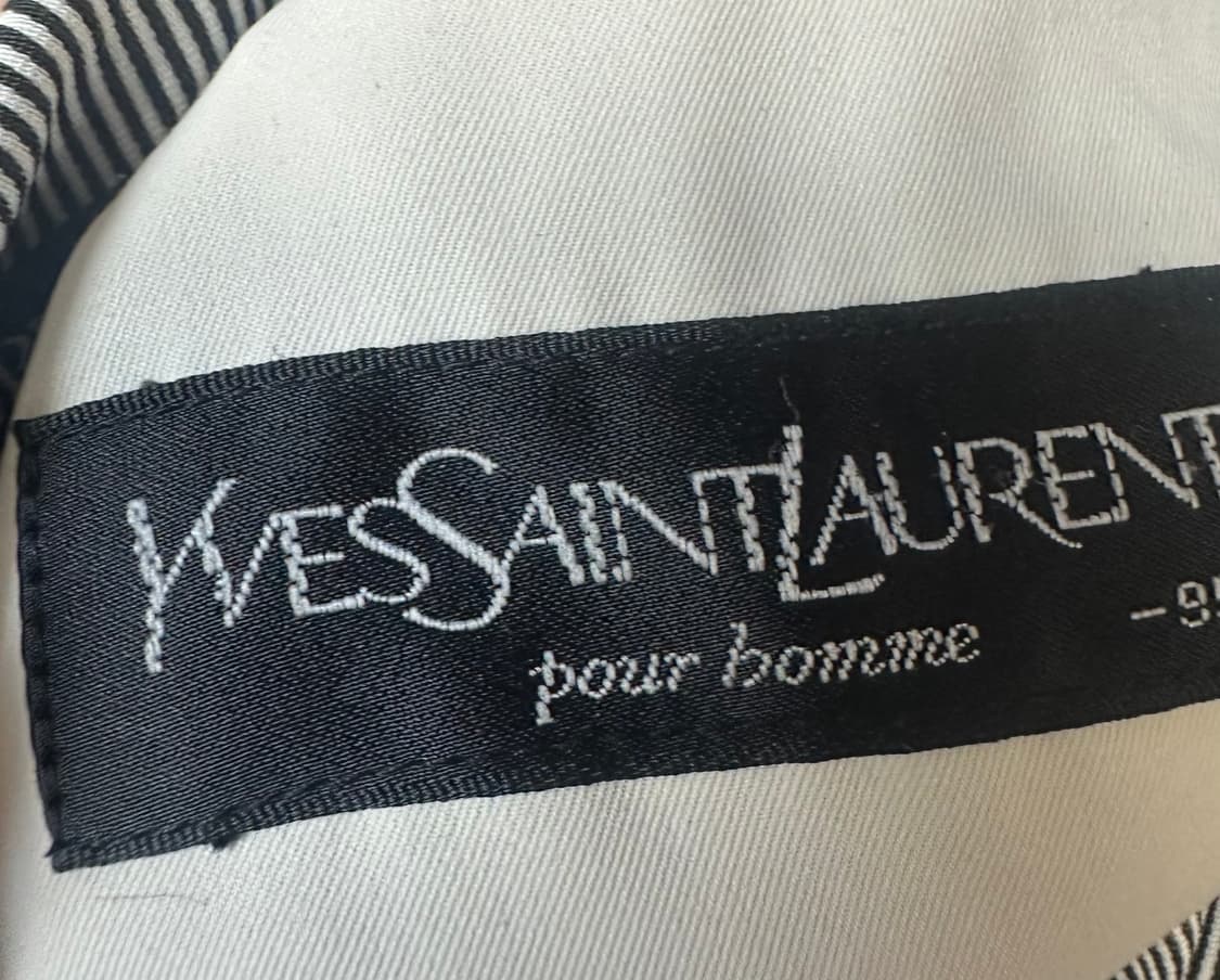 입생로랑 90s 블랙 폴리쉘자켓 95 상품이미지3