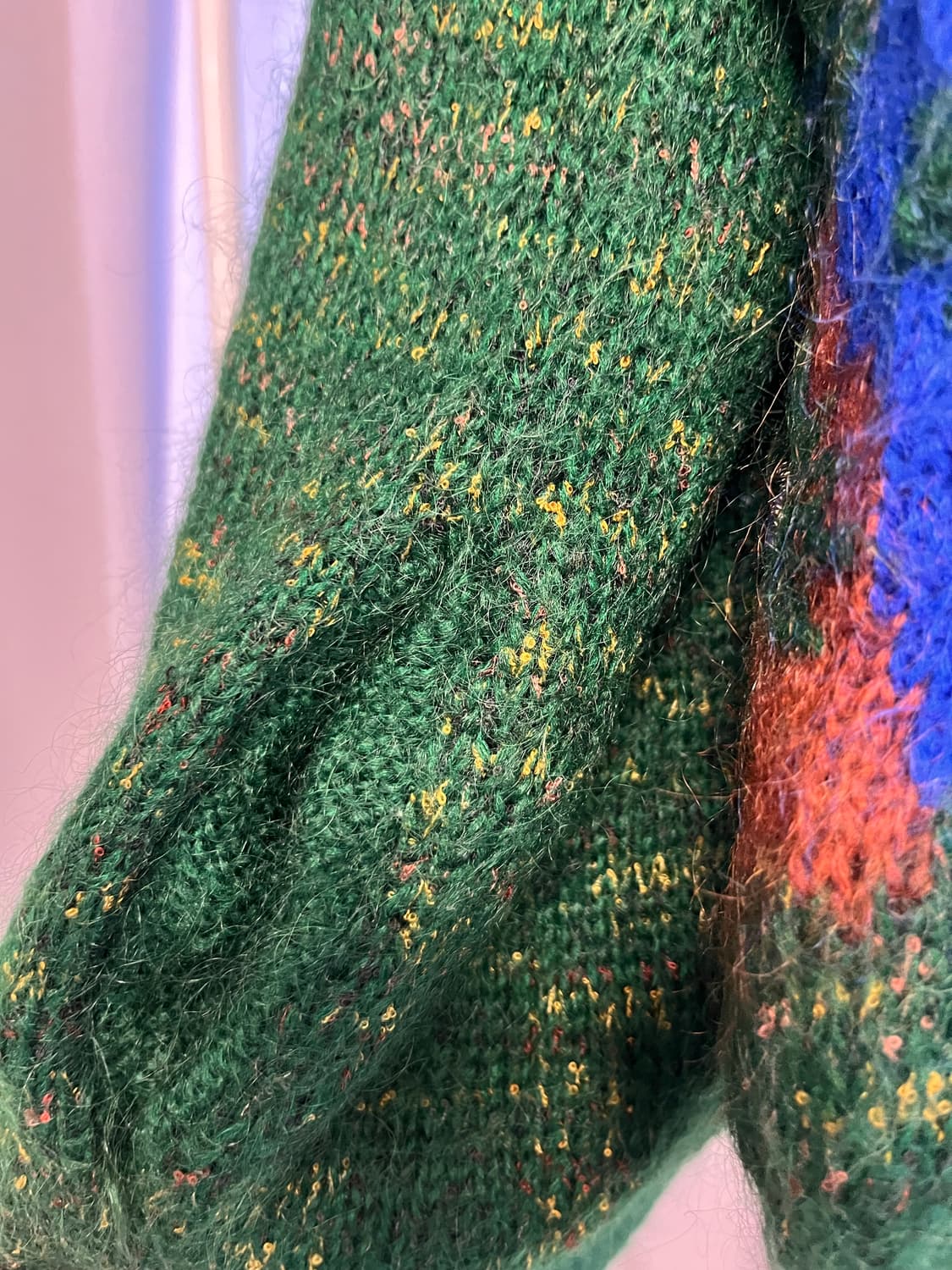 빈티지 플라워 니트 가디건  상품이미지7