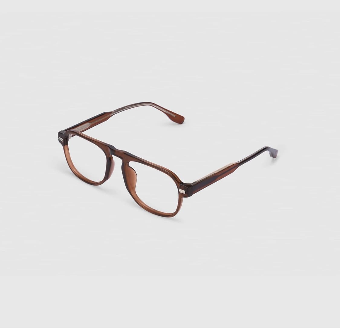 블루엘리펀트 페로우 브라운 크리스탈 안경 새상품 상품이미지3