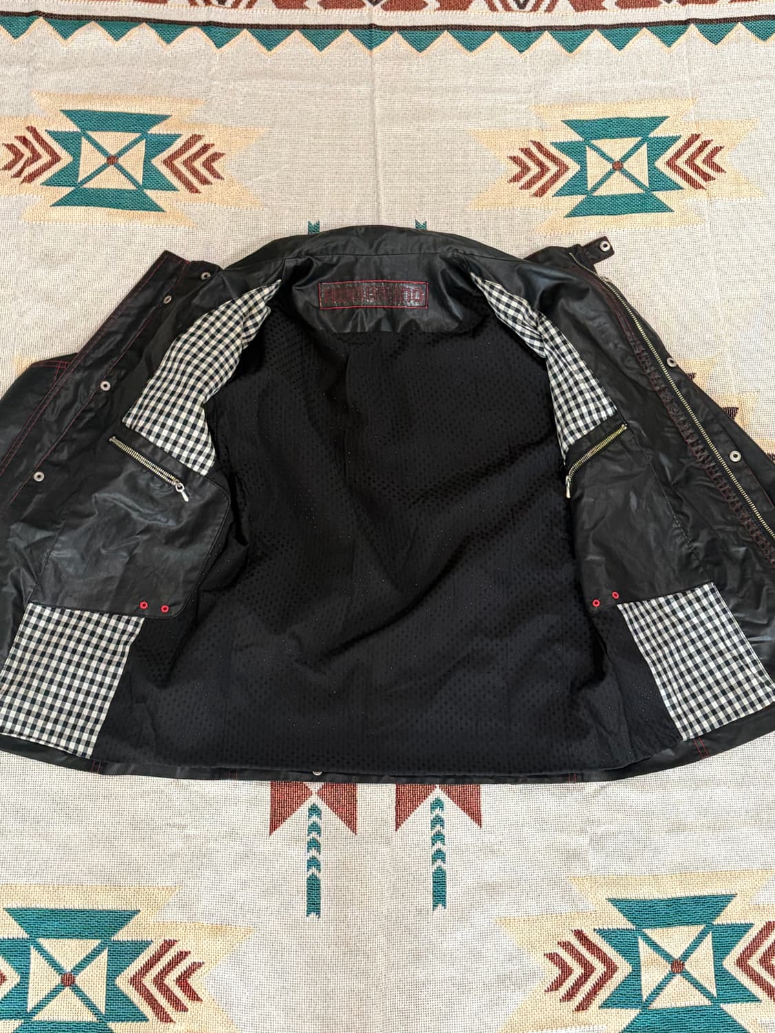 HOMBRUNO 옴브루노 라이더 바이커 자켓 상품이미지4