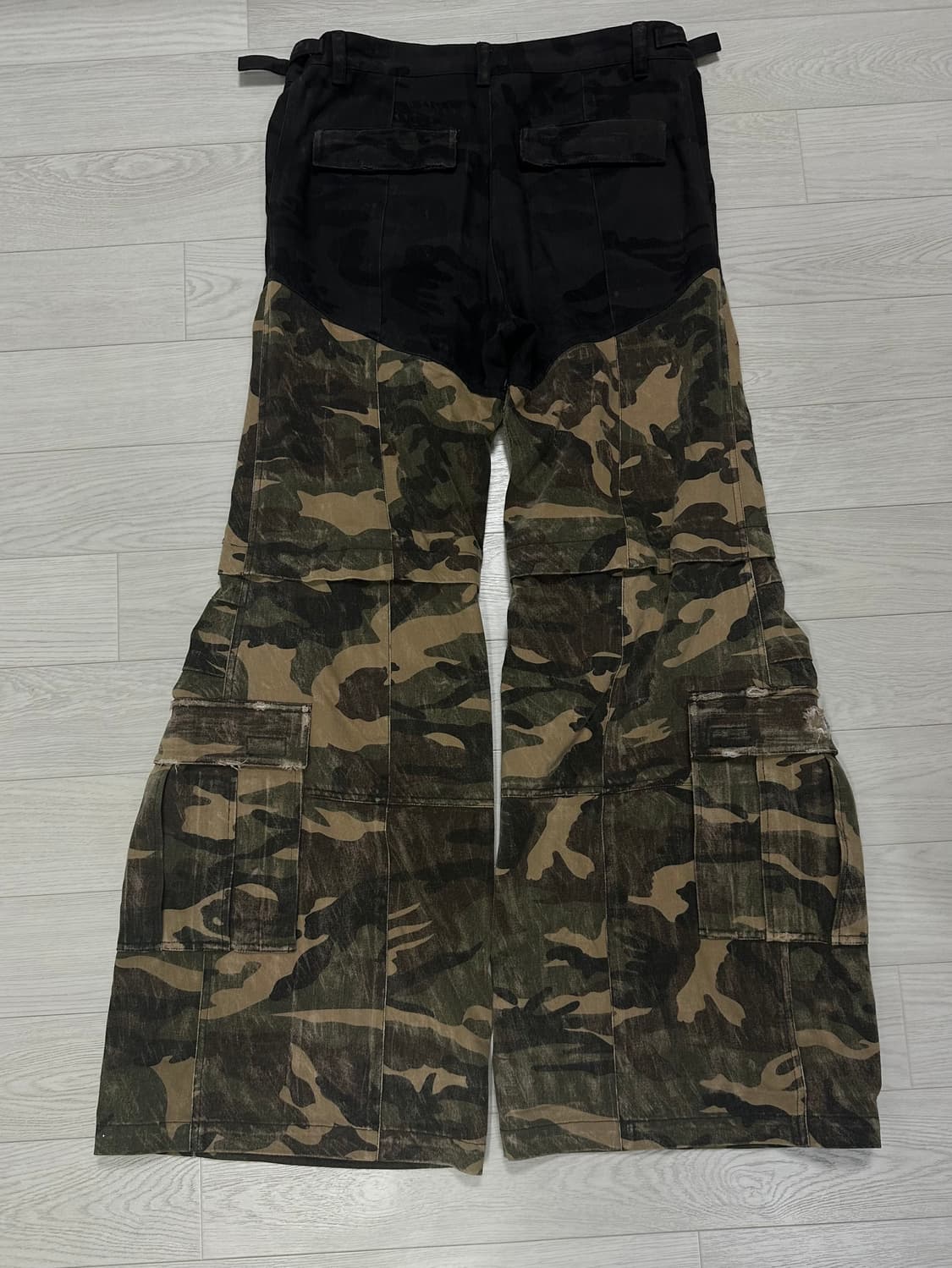 qap 카고 플레어 팬츠 디스ver 상품이미지2