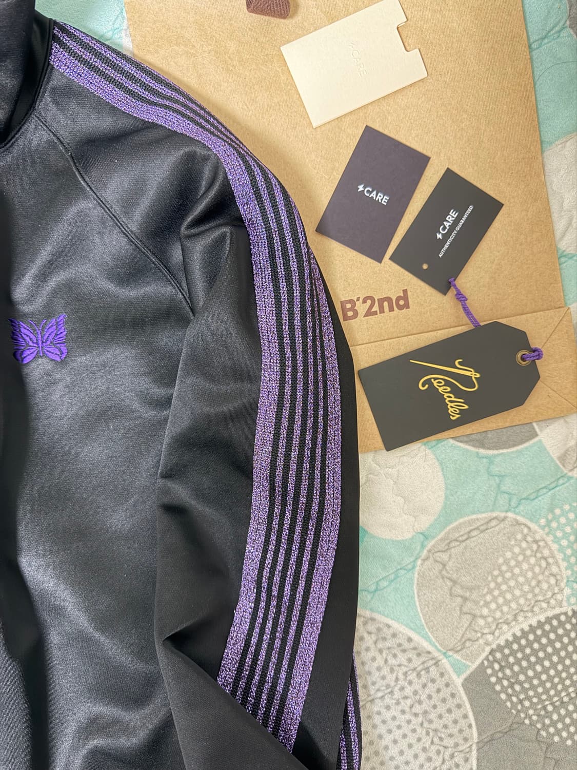 니들스xB'2nd 한정 별주 라메 트랙 자켓 상품이미지6