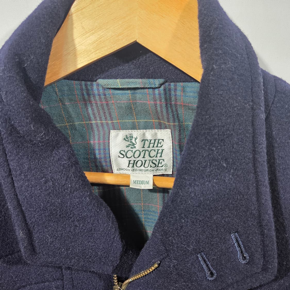 [THE SCOTCH HOUSE] 더스코치하우스 하이넥 버튼 블루종 상품이미지6